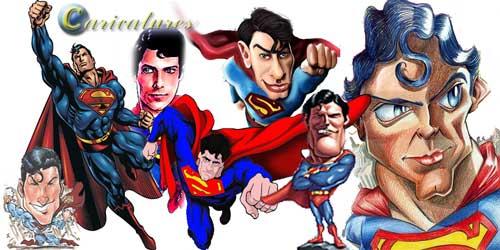 סופרמן קריקטורה
