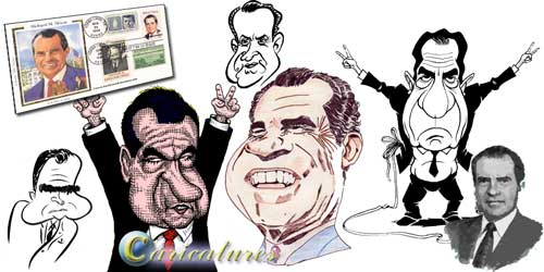 ניקסון קריקטורה